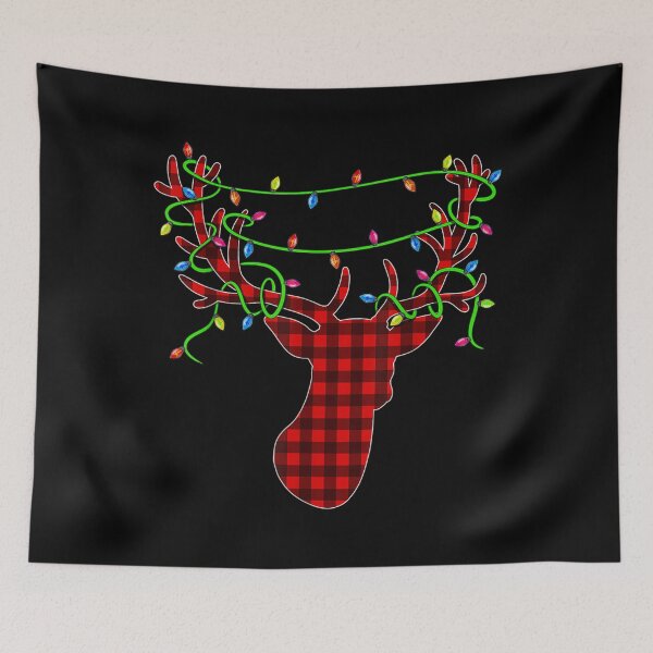 Item preview, Christmas Family Matching Pajama Buffalo Plaid Deer Reindeer designed and sold by RobertoGomis.
