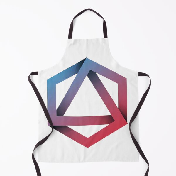 Item preview, Hexangle azul y rojo designed and sold by boredadult102.