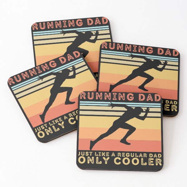 Item preview, Running Dad Just Like A Regular Dad Only Cooler - Fathers Day Gift designed and sold by 24FAHSION.