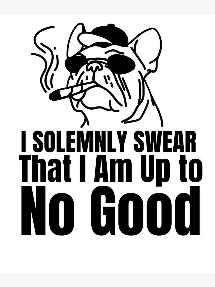 i-solemnly-swear-that-i-am-up-to-no-good-svg-shirt-photographic-print