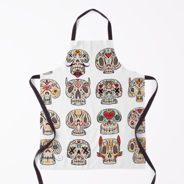 Item preview, candy skulls day of the dead Mexico designed and sold by marquezilustra.