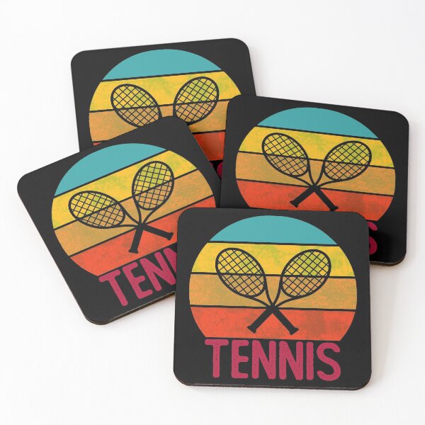 Item preview, Crossed Tennis Rackets 80s Retro Sun Vintage Graphic designed and sold by wingstar.