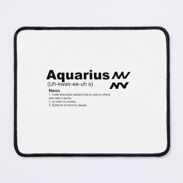 Item preview, Aquarius Definition (Astrology Series) designed and sold by CanIgetanopa.