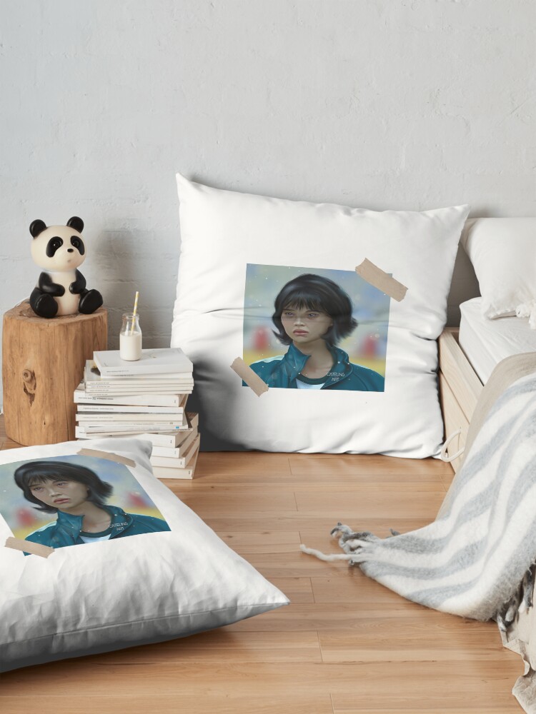 Alternate view of Squid Game / 067 / Hoyeon Jung Floor Pillow