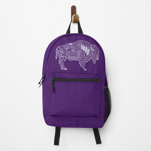Item preview, White Buffalo White on Purple designed and sold by Ocymvi.