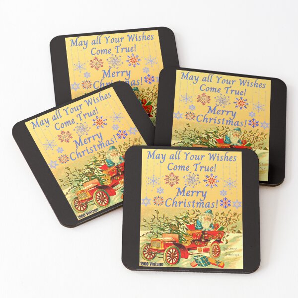 Item preview, Merry Christmas! May all your wishes come true! designed and sold by Goblinkind Publications.