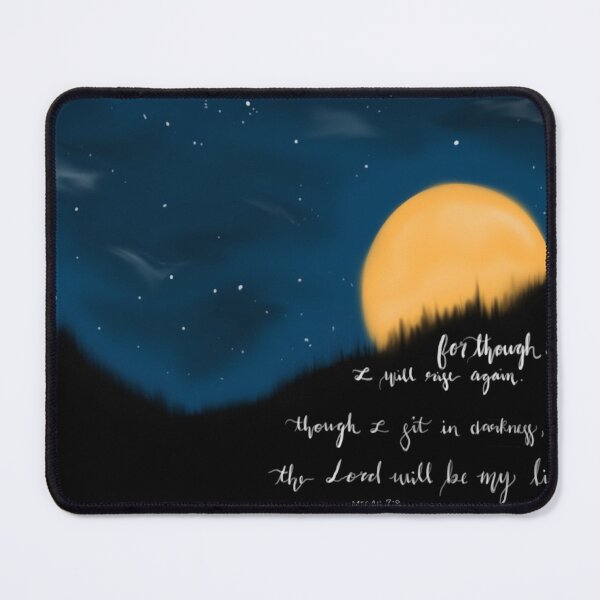 Item preview, Micah 7:8 Bible Verse Design designed and sold by MandyB02.
