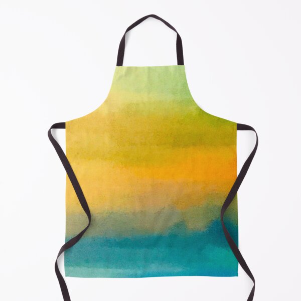Item preview, Golden-Hue Sand With Blue Ocean Abstract Painting designed and sold by DEC02.