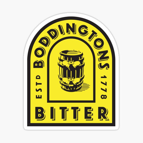 "Boddington Bitter Vintage Retro Beer Logo" Sticker for Sale by RayOtis