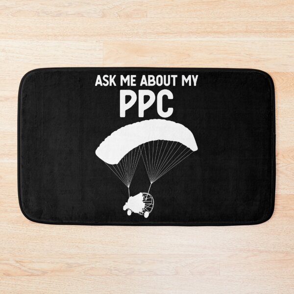 Item preview, Ask Me About My PPC Paraglider Powered Parachute print designed and sold by jakehughes2015.