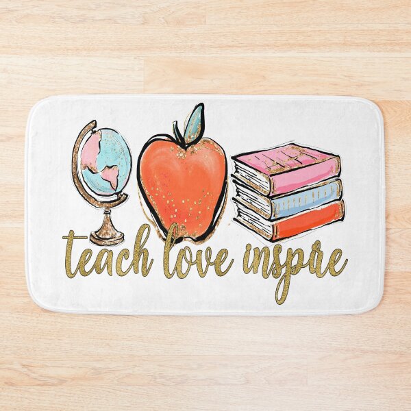 Item preview, TEACH , LOVE , INSPIRE  designed and sold by DiscoVibes.