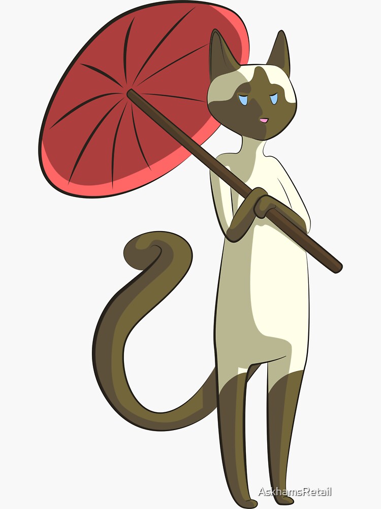 Siamese Cat Umbrella