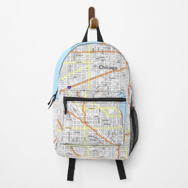 Item preview, Chicago city map art Museum Bears Sox Lincoln Park designed and sold by Midwest-Goods.