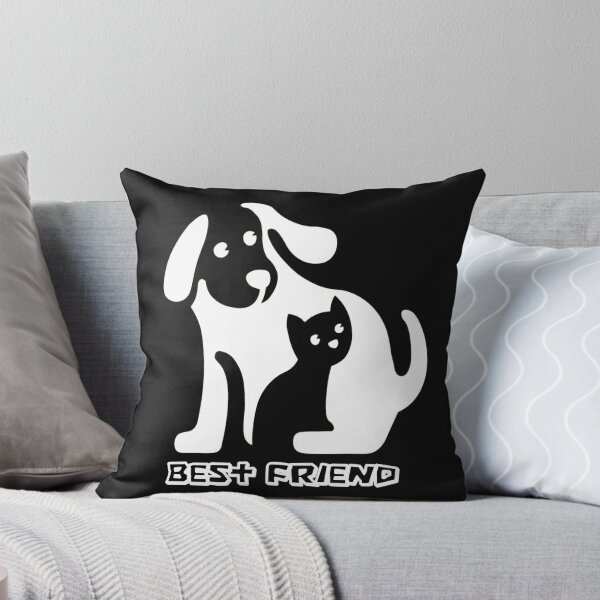 Item preview, Cat And Dog Best friend Active T-Shirt designed and sold by AyoubeTNFStore.