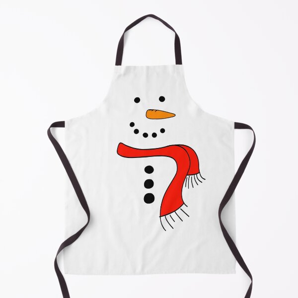Item preview, Cute Doodle Snowman with Red Scarf, made by EndlessEmporium designed and sold by EndlessEmporium.