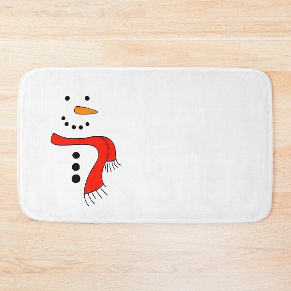 Item preview, Cute Doodle Snowman with Red Scarf, made by EndlessEmporium designed and sold by EndlessEmporium.