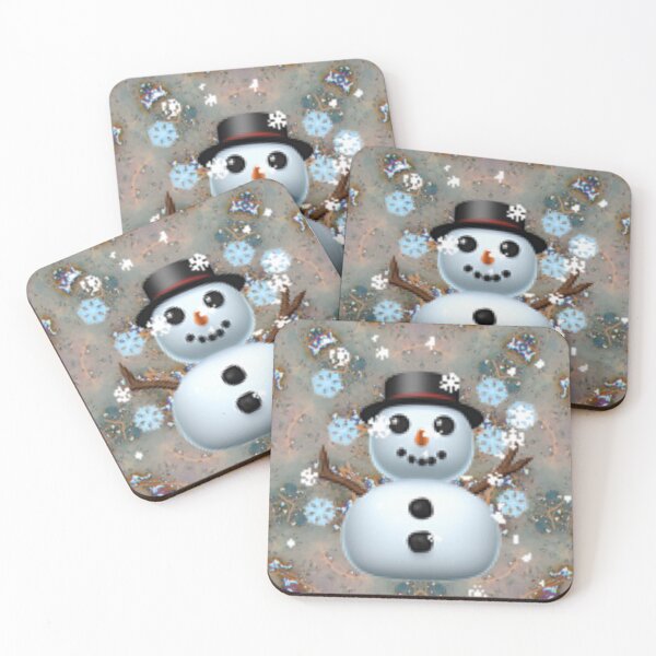 Item preview, Wintery snow man  designed and sold by Tonyasartprints.