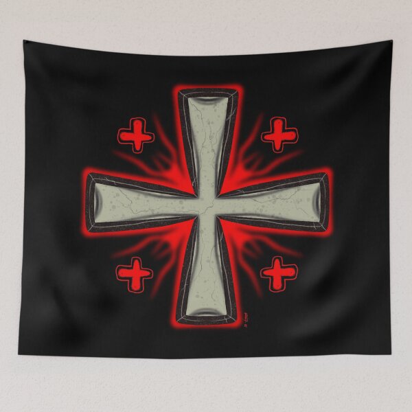 Item preview, Crusader cross designed and sold by Chillateez.