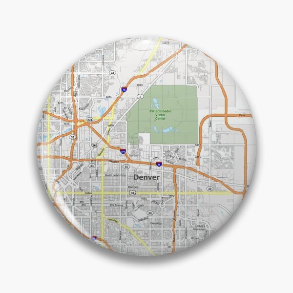 Item preview, Denver city map art Museum Broncos Nuggets Rocky Mountains designed and sold by Midwest-Goods.