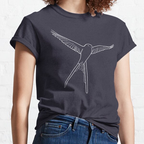 Wingspan Board Game Bird Outline Classic T-Shirt
