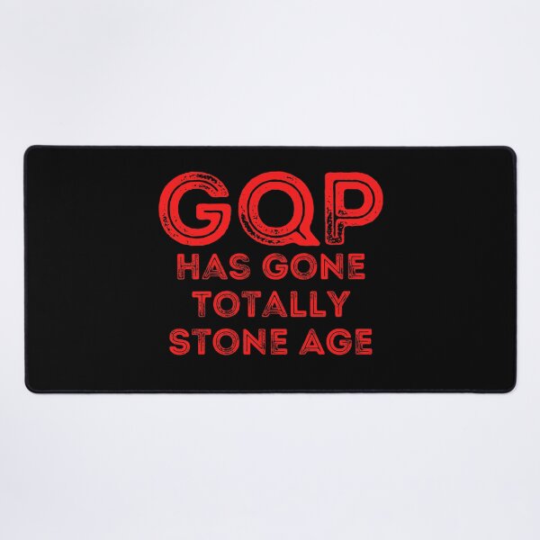 Item preview, GQP Has Gone Totally Stone Age Grunge Text Design designed and sold by EarthArtDesigns.
