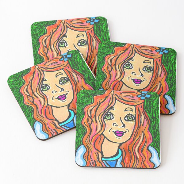 Item preview, Green Eyed Redheaded Anne the Dreamer designed and sold by SillaHoekstra.