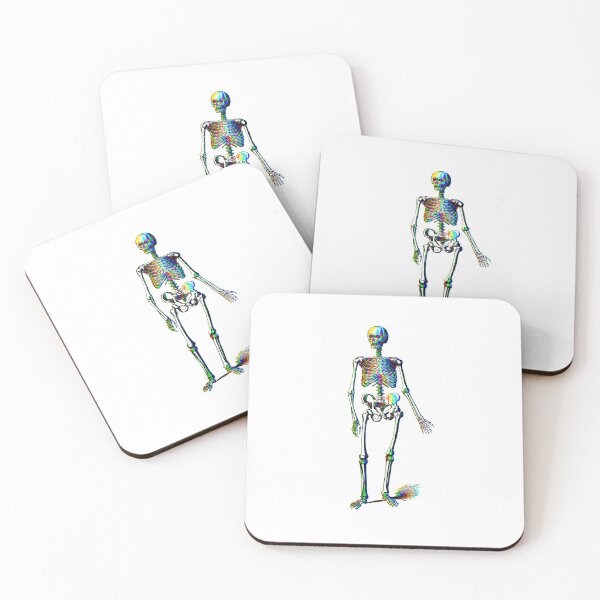 Item preview, Technicolor Past Lives Rainbow Skeleton designed and sold by expatessentials.