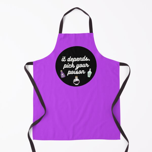 Item preview, It Depends (Circular) designed and sold by InkThinkArt.