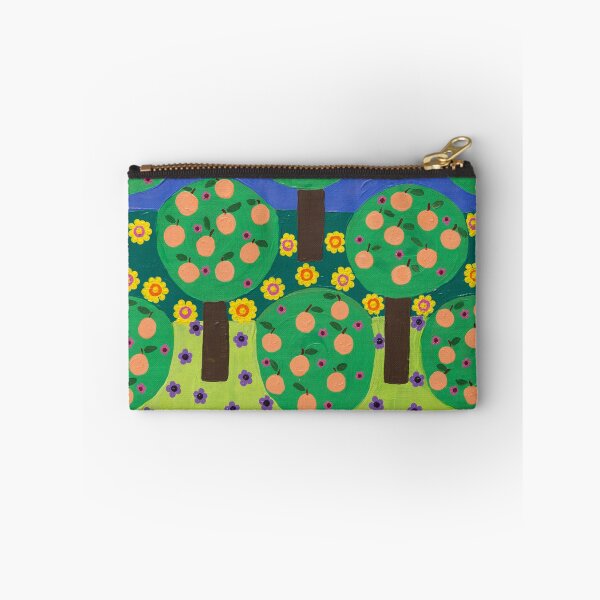 Item preview, 'Peach Land' Grandpa's peach orchard- hand painted designed and sold by waterlily-joy.