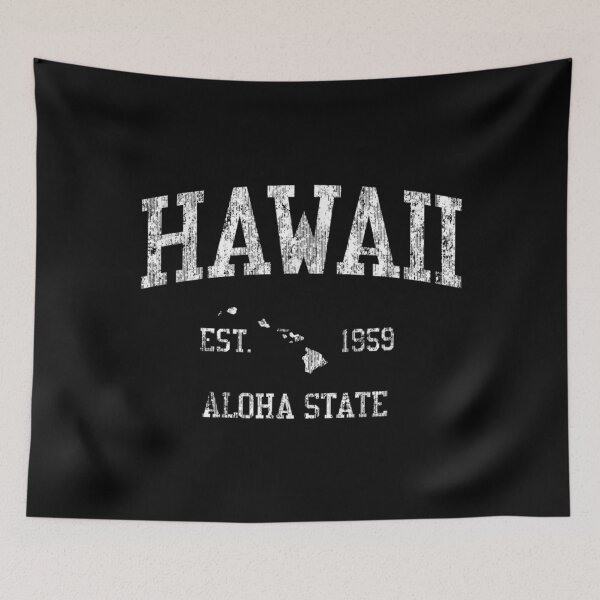 Item preview, Hawaii Vintage Sports Design Hawaiian Islands HI designed and sold by Victoriawhite69.