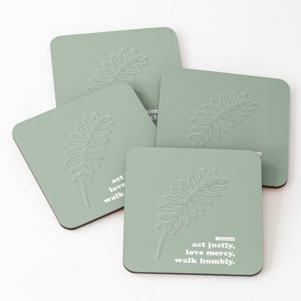 Item preview, justly, mercy, humbly designed and sold by HaiLeesDesign.