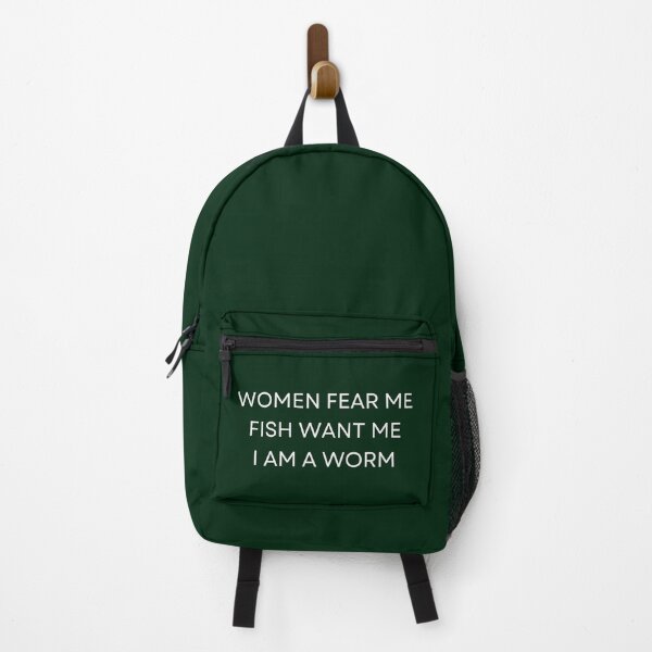 Item preview, women fear me, fish want me. i am a worm designed and sold by RueBennet.