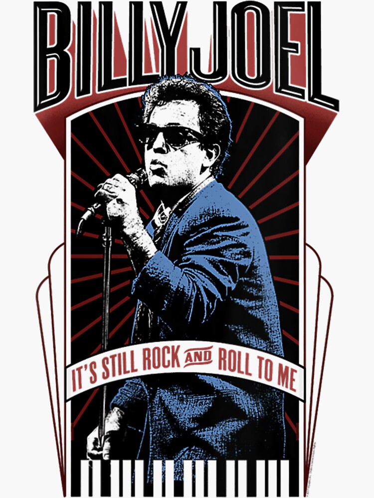 Disover Billy Joel Sticker