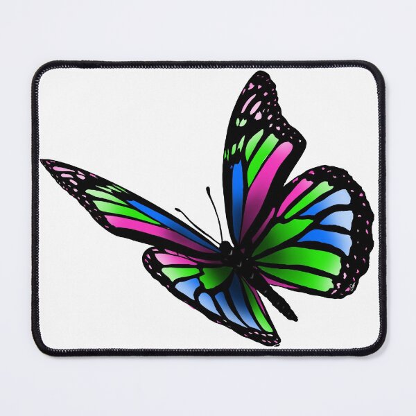 Item preview, Subtle Polysexual Pride Butterfly designed and sold by Zeons-Art.
