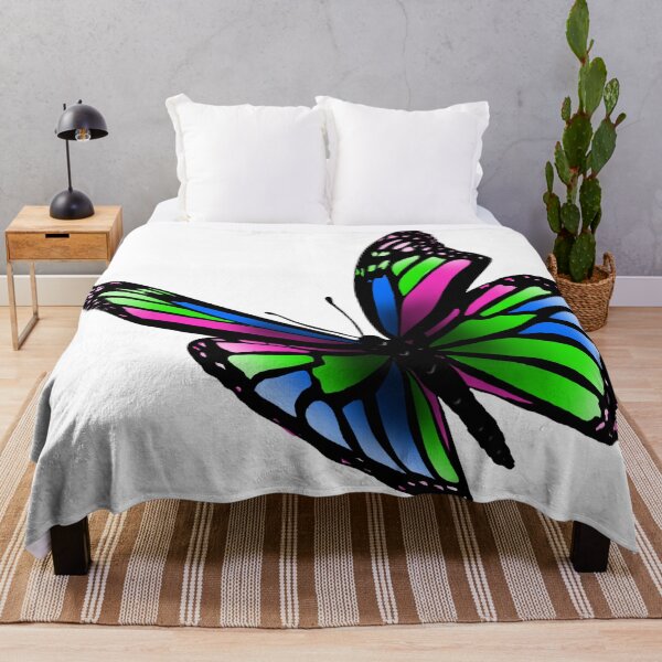 Item preview, Subtle Polysexual Pride Butterfly designed and sold by Zeons-Art.
