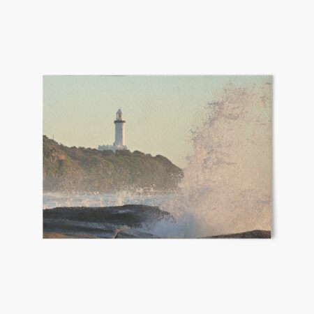 Item preview, Waves Crashing at Norah Head Lighthouse, Australia designed and sold by Nyakaya photography .