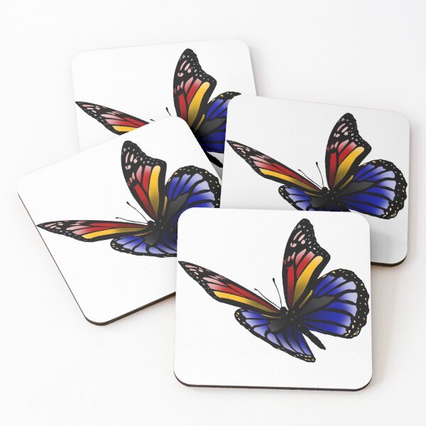 Item preview, Subtle Polyamorous Pride Butterfly designed and sold by Zeons-Art.