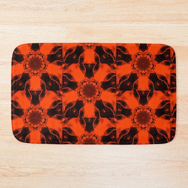 Item preview, Red snow flake affect designed and sold by Tonyasartprints.