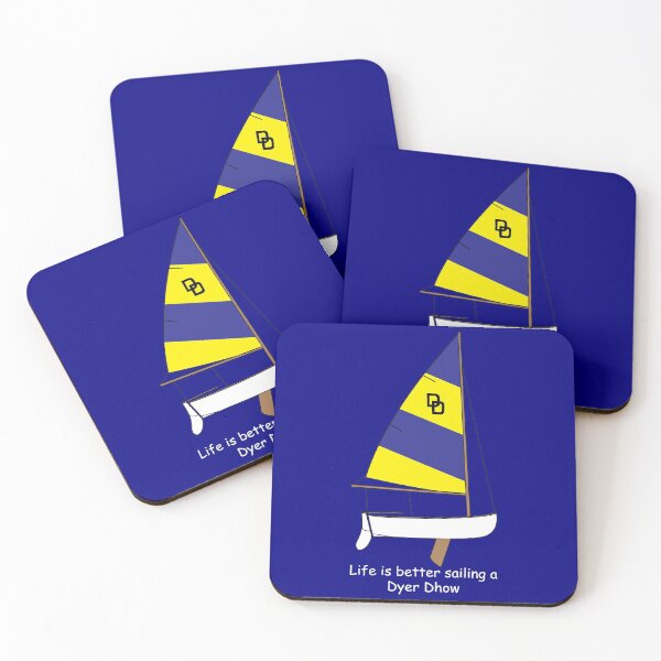 Item preview, Dyer Dhow Sailboat - Life is better sailing a Dyer Dhow designed and sold by CHBB.