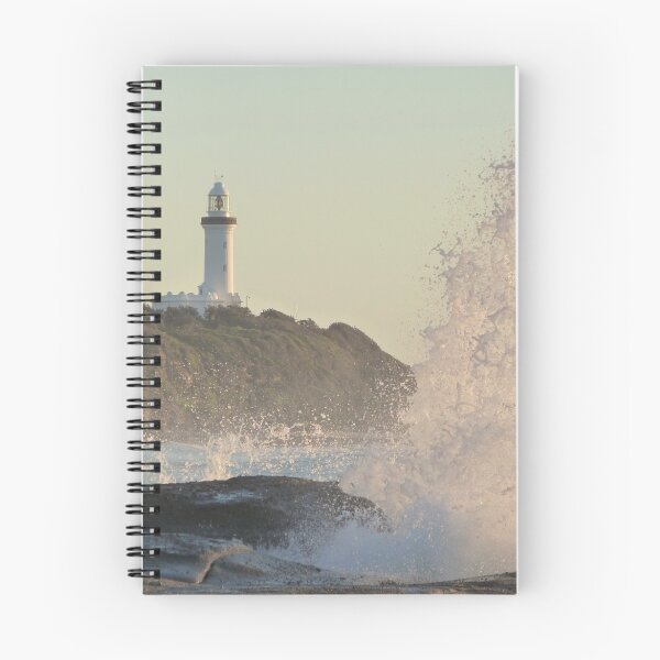 Item preview, Waves Crashing at Norah Head Lighthouse, Australia designed and sold by Nyakaya photography .