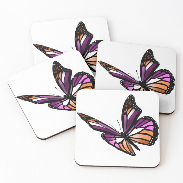 Item preview, Subtle Lesbian Pride Butterfly designed and sold by Zeons-Art.