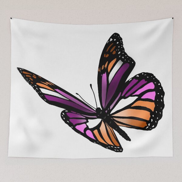 Item preview, Subtle Lesbian Pride Butterfly designed and sold by Zeons-Art.