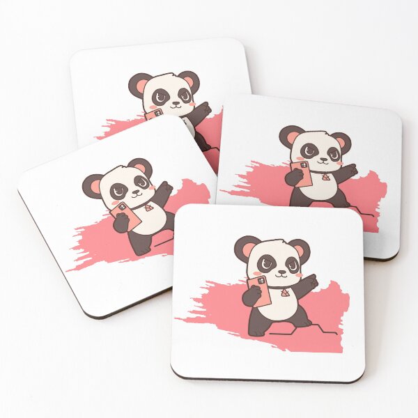 Item preview, Cute Animal Friendly Pandas designed and sold by Emirate-Art.