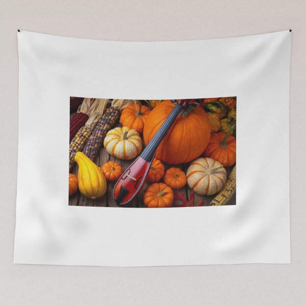 Item preview, Pocket Violiv Among Autumn Harvest designed and sold by Garry Gay.