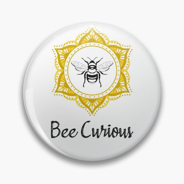 Item preview, Bee Curious Mandala designed and sold by MindfulMeta.