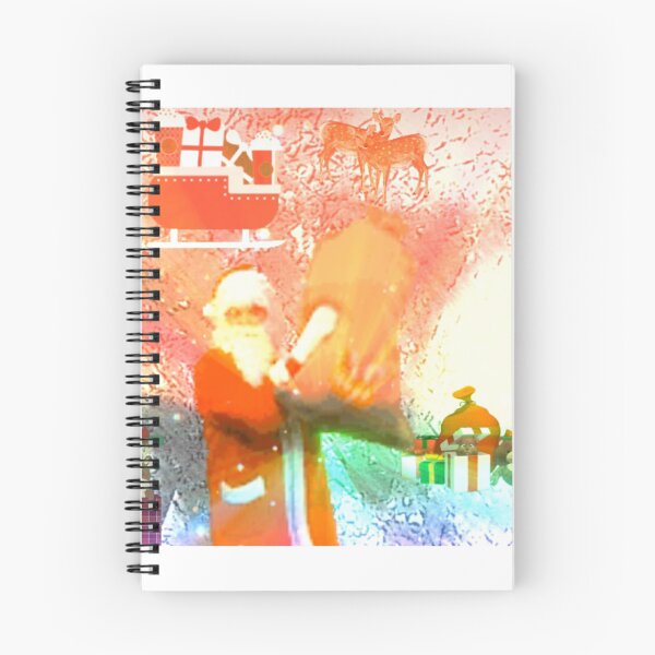 Item preview, Santa an the gifts  designed and sold by Tonyasartprints.