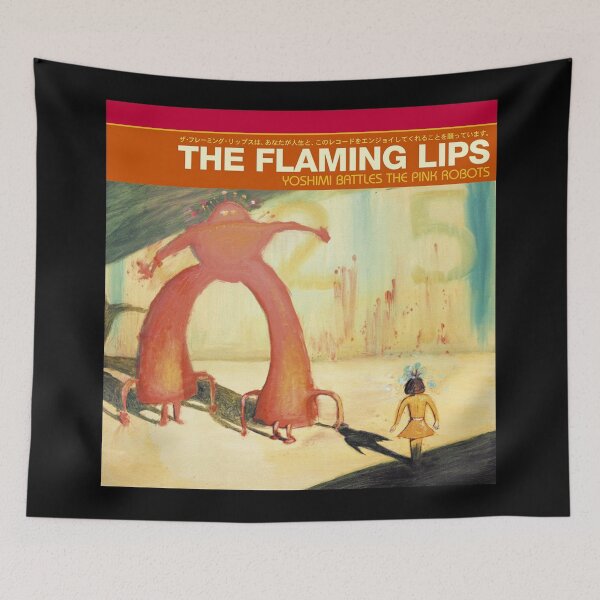 Item preview, Yoshimi battles the pink robots designed and sold by STEFANHANNESSON.
