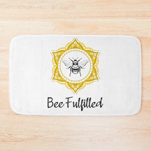 Item preview, Bee Fulfilled Mandala designed and sold by MindfulMeta.