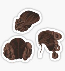 Galatic Heroine Hairstyles Sticker