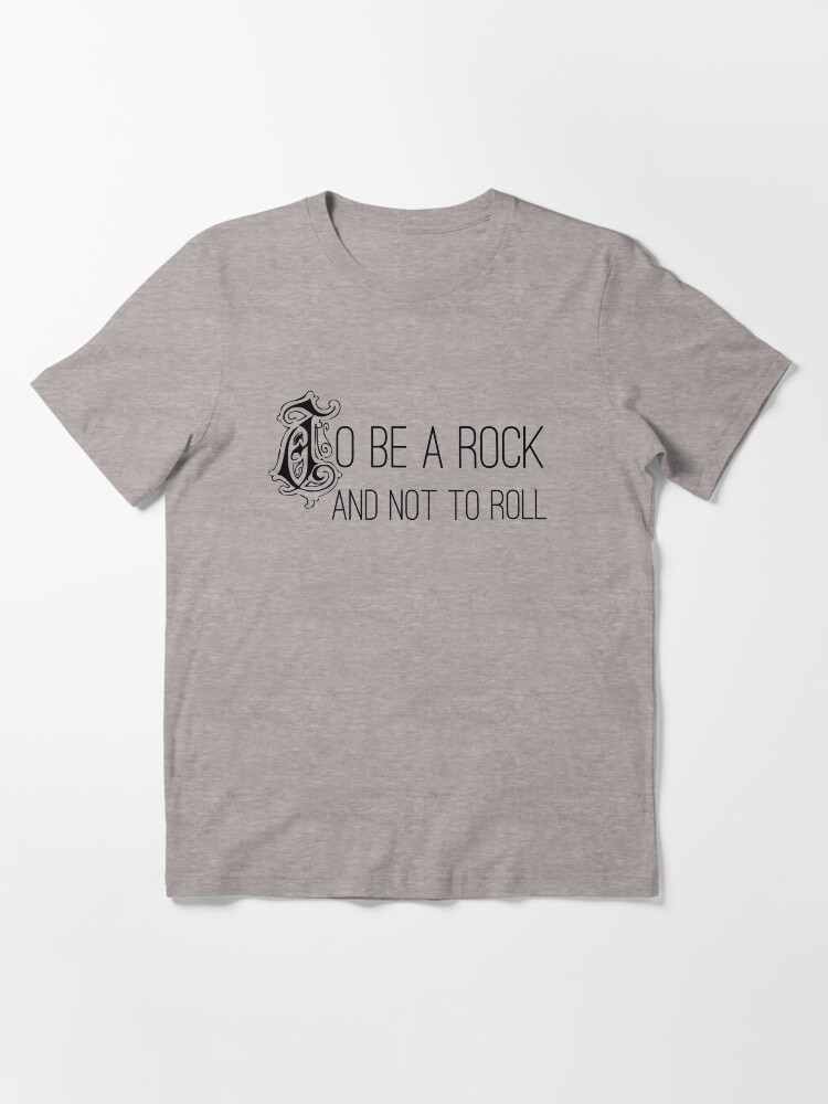 To Be A Rock And Not To Roll Stairway To Heaven Zeppelin Essential T Shirt for Sale by Sago Design Redbubble